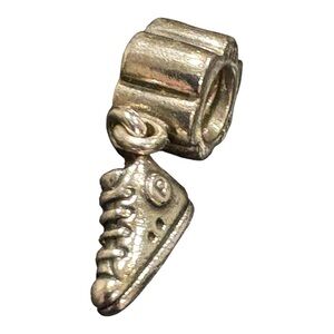 Pandora Sneaker Dangle Charm – Sterling Silver 925 High-Top Shoe JB7